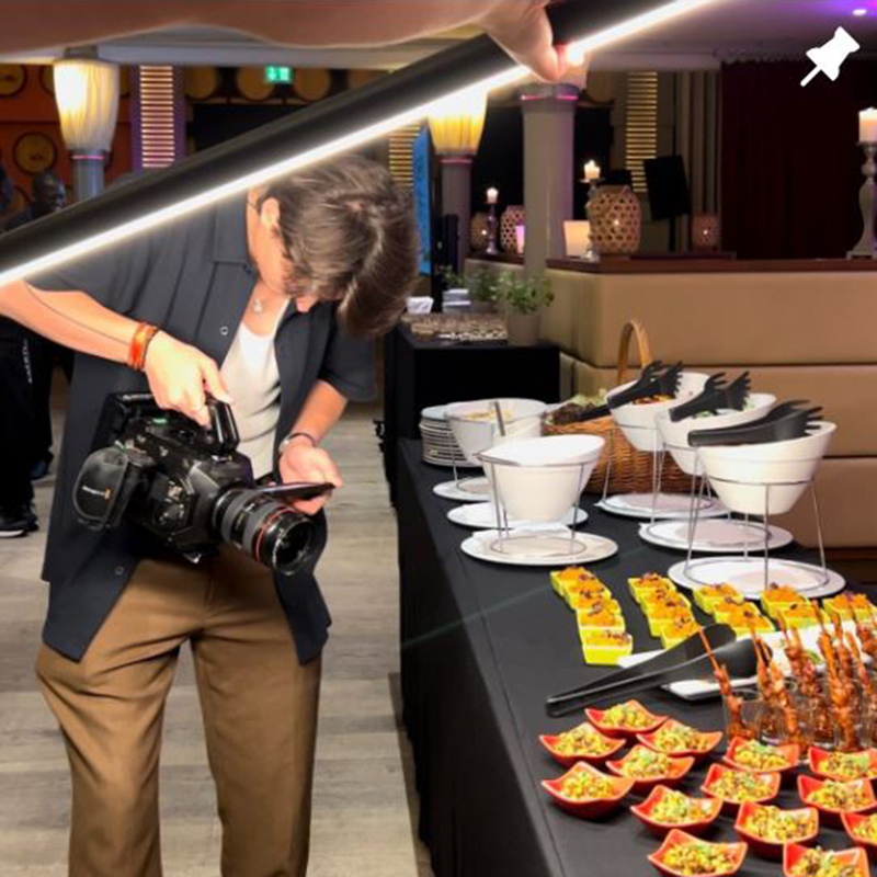 Videodreh in Frankfurt
